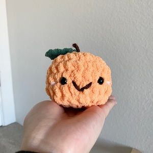 Handmade Amigurumi Tangerine/Cutie